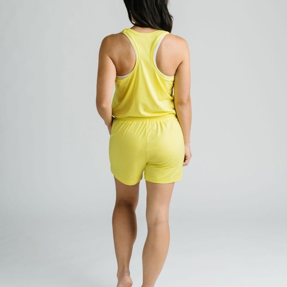 ZYIA Lemon Laguna Downtime Romper - Picture 6 of 8